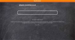 Desktop Screenshot of phoenix-simulation.co.uk